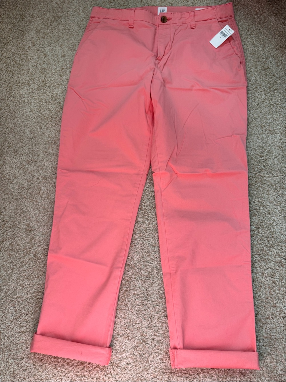 GAP Women's Coral Boyfriend Jeans